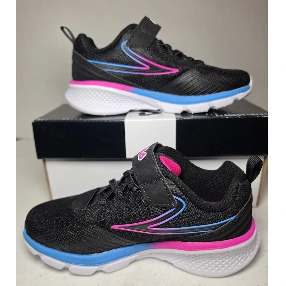 FILA Primo-Forza Strap, Kids, Black, Size 11, New
